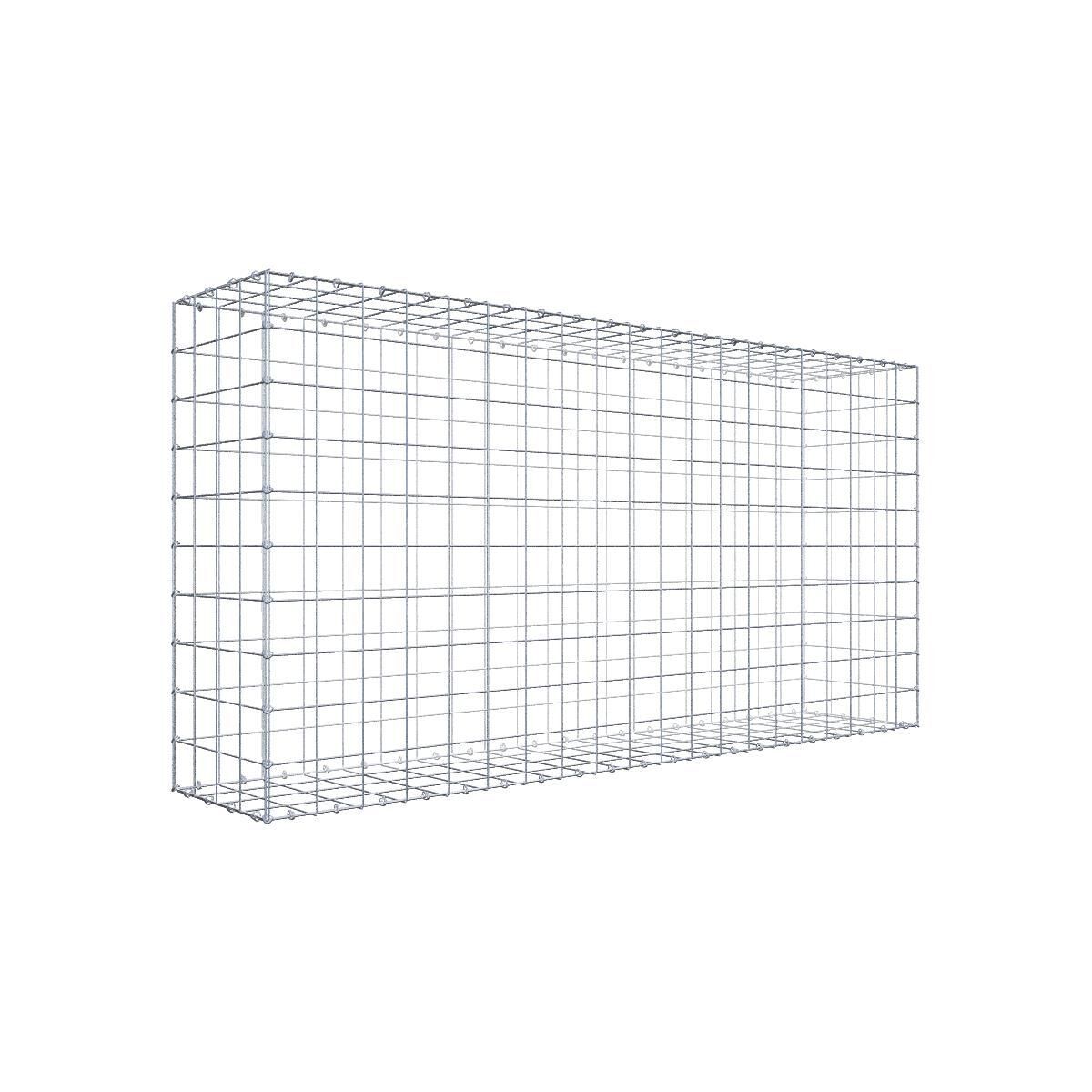 Gabione 200 cm x 100 cm x 40 cm (L x H x T), Maschenweite 10 cm x 10 cm, C-Ring