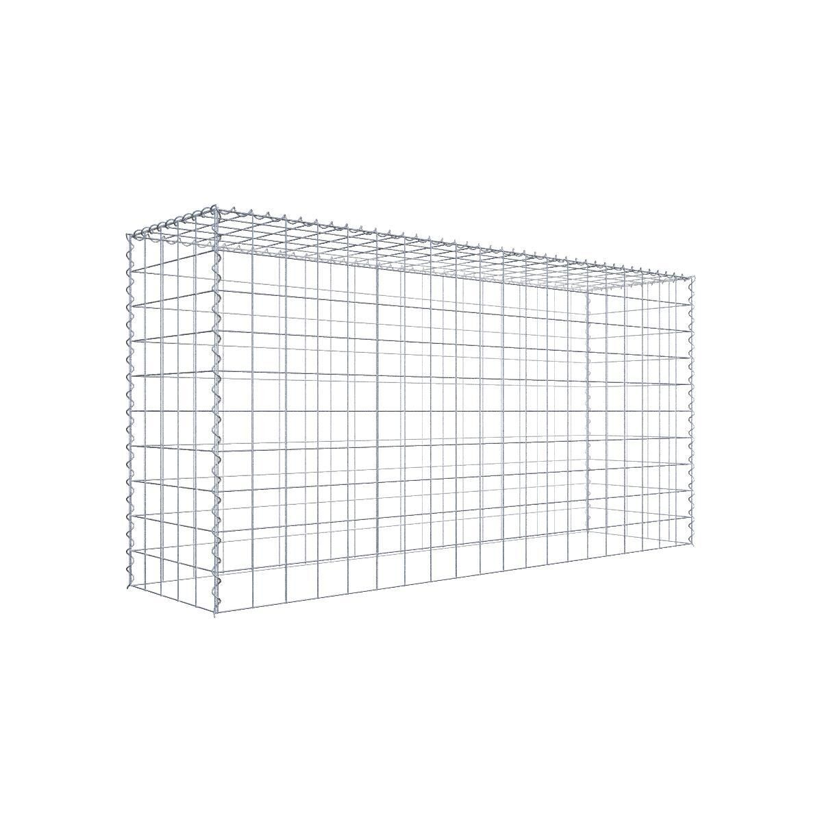 GAB0114101707317124bobbie Anbaugabione Typ 3 200 cm x 100 cm x 50 cm (L x H x T), Maschenweite 10 cm x 10 cm, Spirale