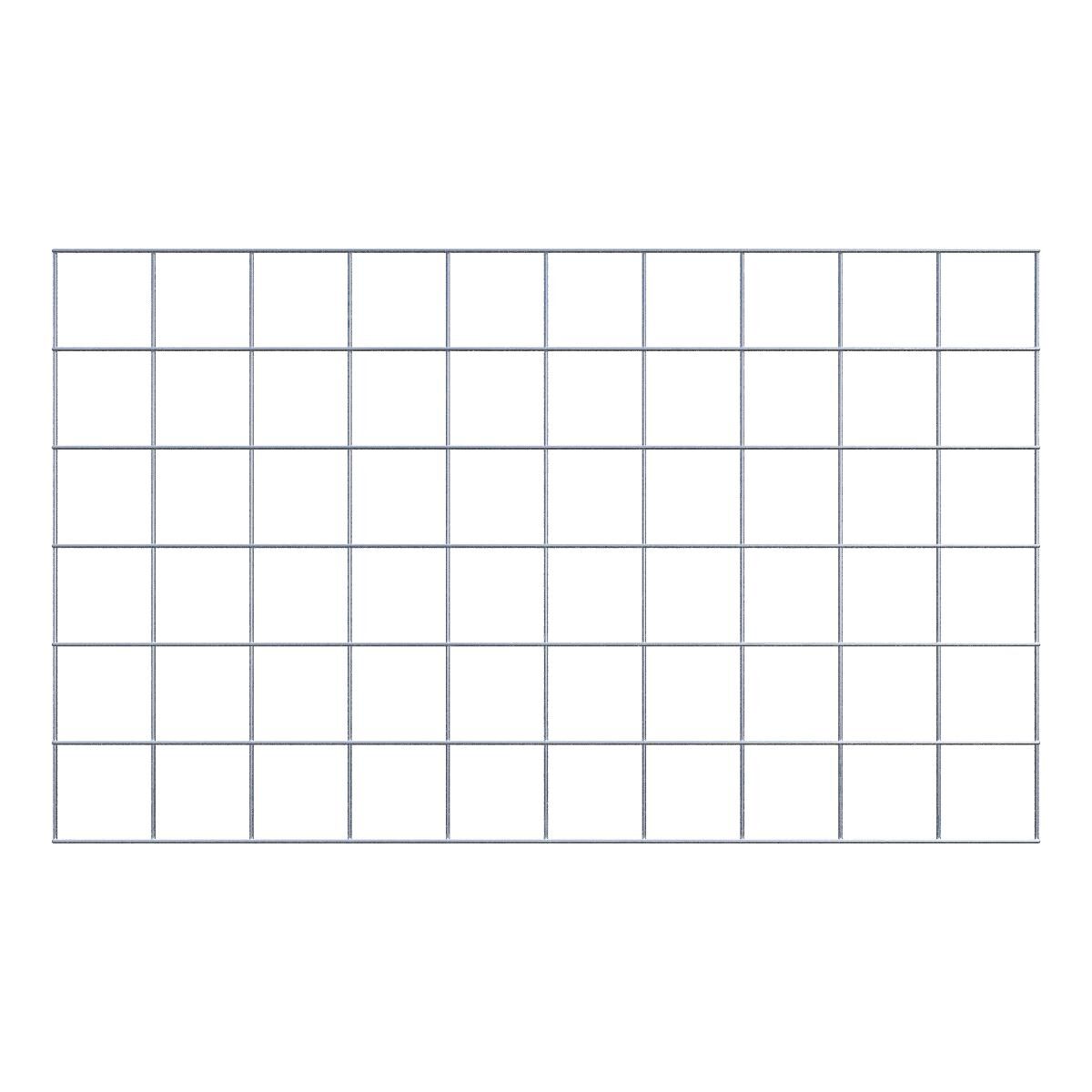 Gitter 10 x 10 cm Maschenweite - Maße: 100 x 60 cm