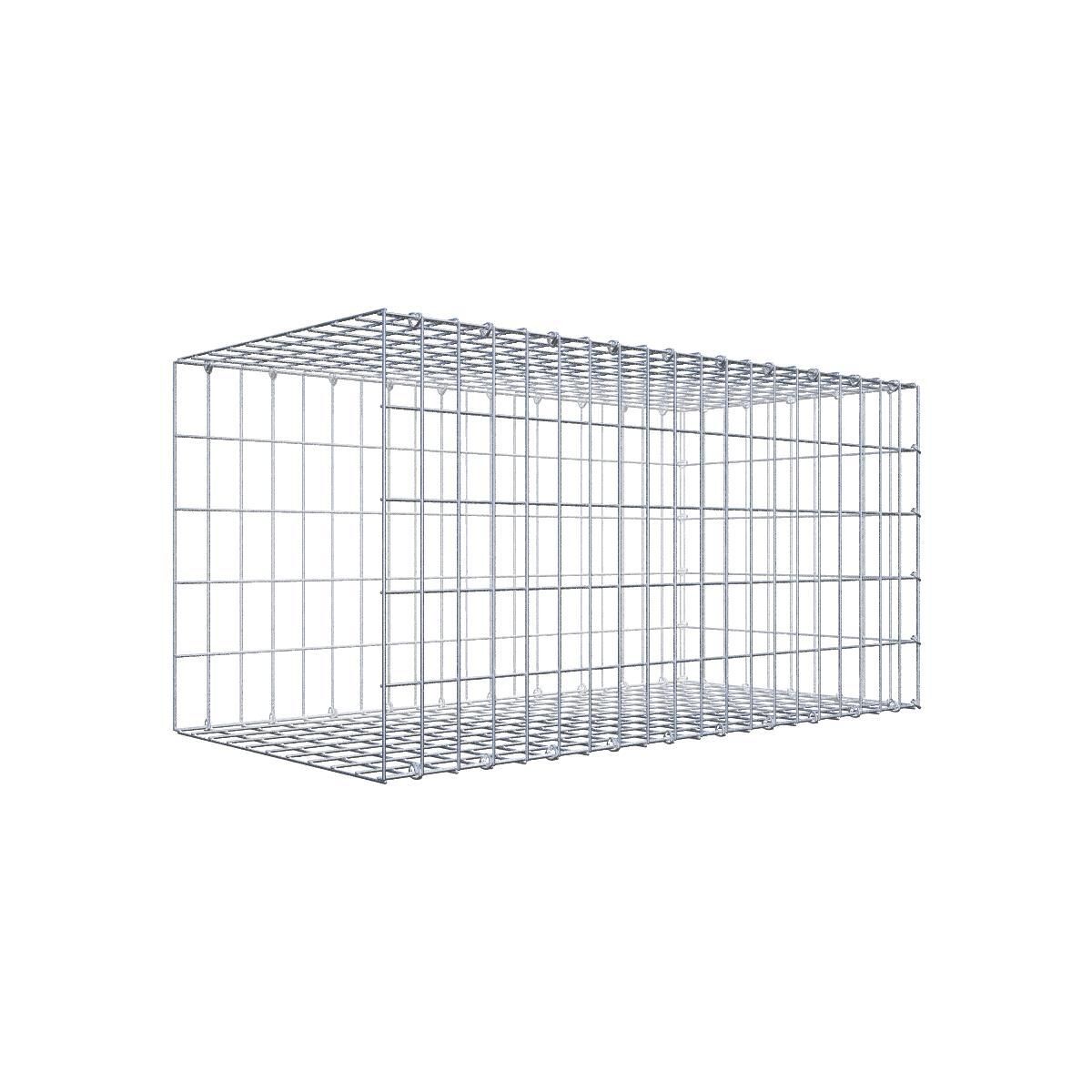 GAB0906991707317136bobbie Anbaugabione Typ 2 100 cm x 50 cm x 50 cm, Maschenweite 5 cm x 10 cm, C-Ring