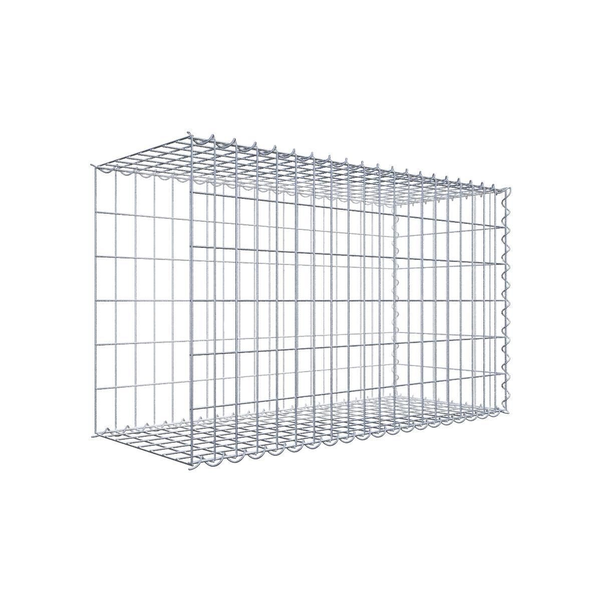 GAB0007351702975547bobbie Anbaugabione Typ 2 100 cm x 60 cm x 40 cm (L x H x T), Maschenweite 5 cm x 10 cm, Spirale
