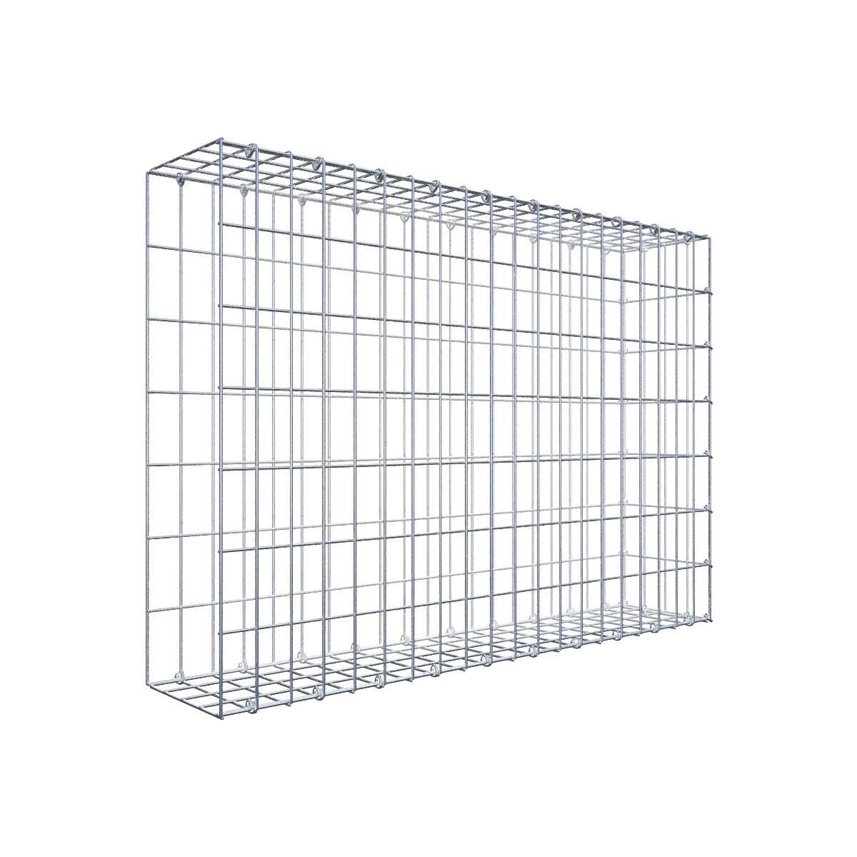 Anbaugabione Typ 2 100 cm x 70 cm x 20 cm, Maschenweite 5 cm x 10 cm, C-Ring