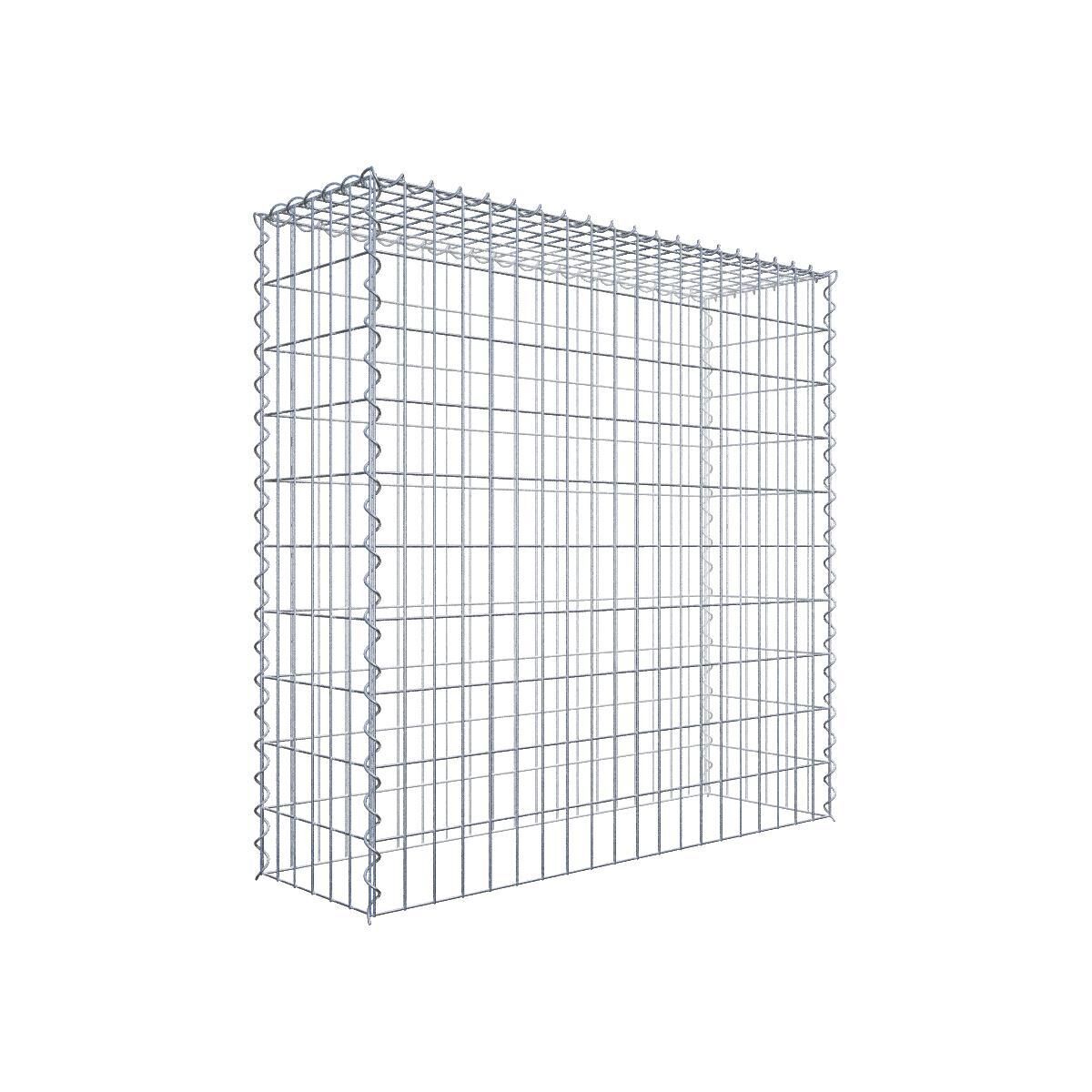 GAB0920371707317137bobbie Anbaugabione Typ 3 100 cm x 100 cm x 30 cm (L x H x T), Maschenweite 5 cm x 10 cm, Spirale