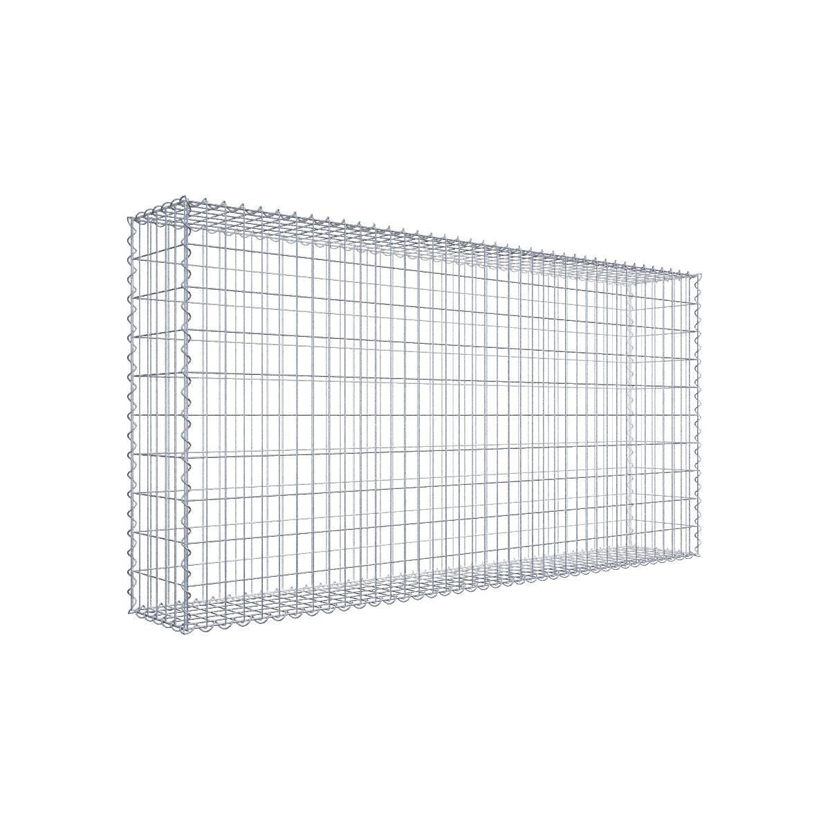 GAB0114721707317124bobbie Gabione 200 cm x 100 cm x 30 cm (L x H x T), Maschenweite 5 cm x 10 cm, Spirale