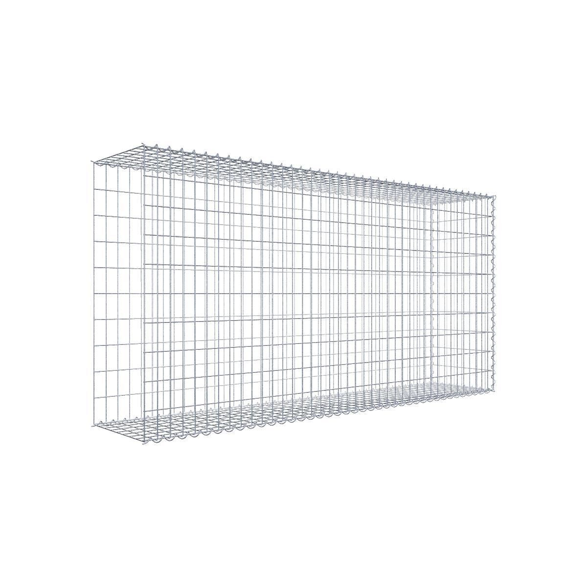 GAB0115261707317124bobbie Anbaugabione Typ 2 200 cm x 100 cm x 40 cm (L x H x T), Maschenweite 5 cm x 10 cm, Spirale