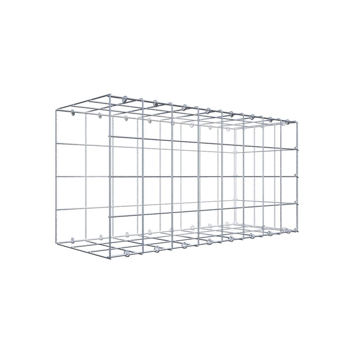 GAB0913751707317136bobbie Anbaugabione Typ 2 80 cm x 40 cm x 30 cm (L x H x T), Maschenweite 10 cm x 10 cm, C-Ring