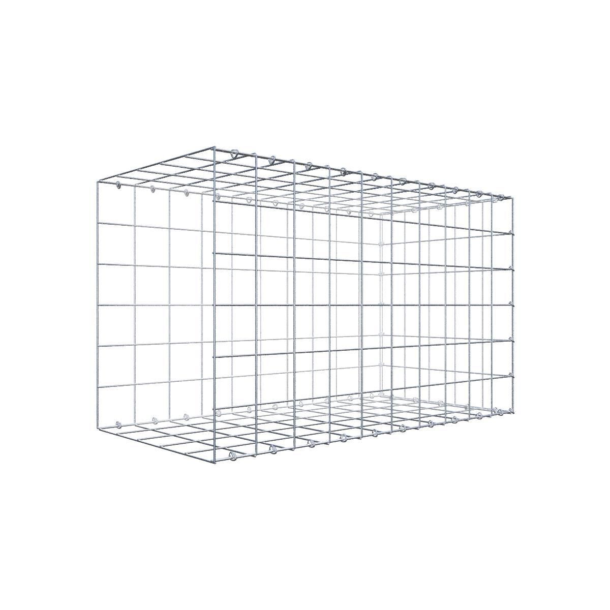 GAB0915971707317137bobbie Anbaugabione Typ 2 100 cm x 60 cm x 50 cm (L x H x T), Maschenweite 10 cm x 10 cm, C-Ring