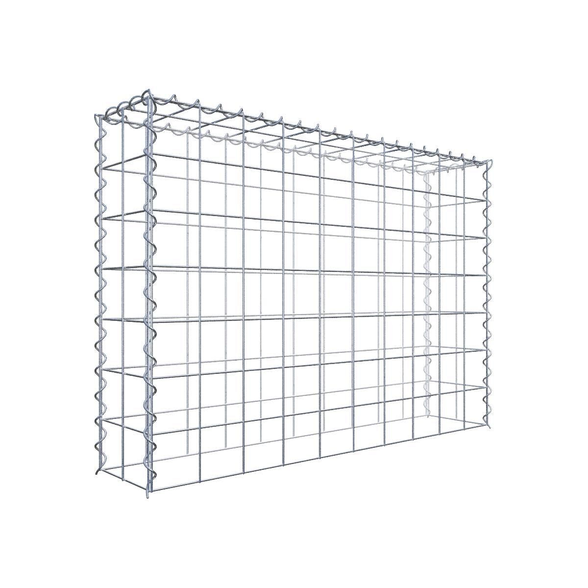 GAB030021707317119bobbie Anbaugabione Typ 3 100 cm x 70 cm x 20 cm (L x H x T), Maschenweite 10 cm x 10 cm, Spirale