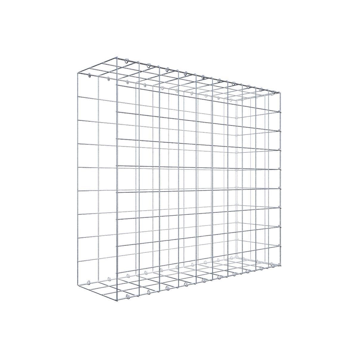 GAB0916961707317137bobbie Anbaugabione Typ 2 100 cm x 90 cm x 30 cm (L x H x T), Maschenweite 10 cm x 10 cm, C-Ring