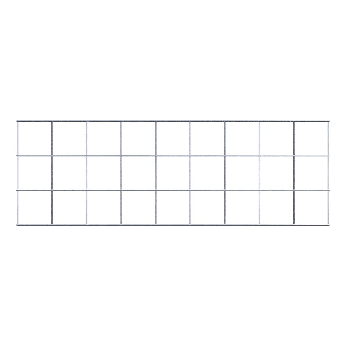 Gitter 10 x 10 cm Maschenweite - Maße: 90 x 30 cm