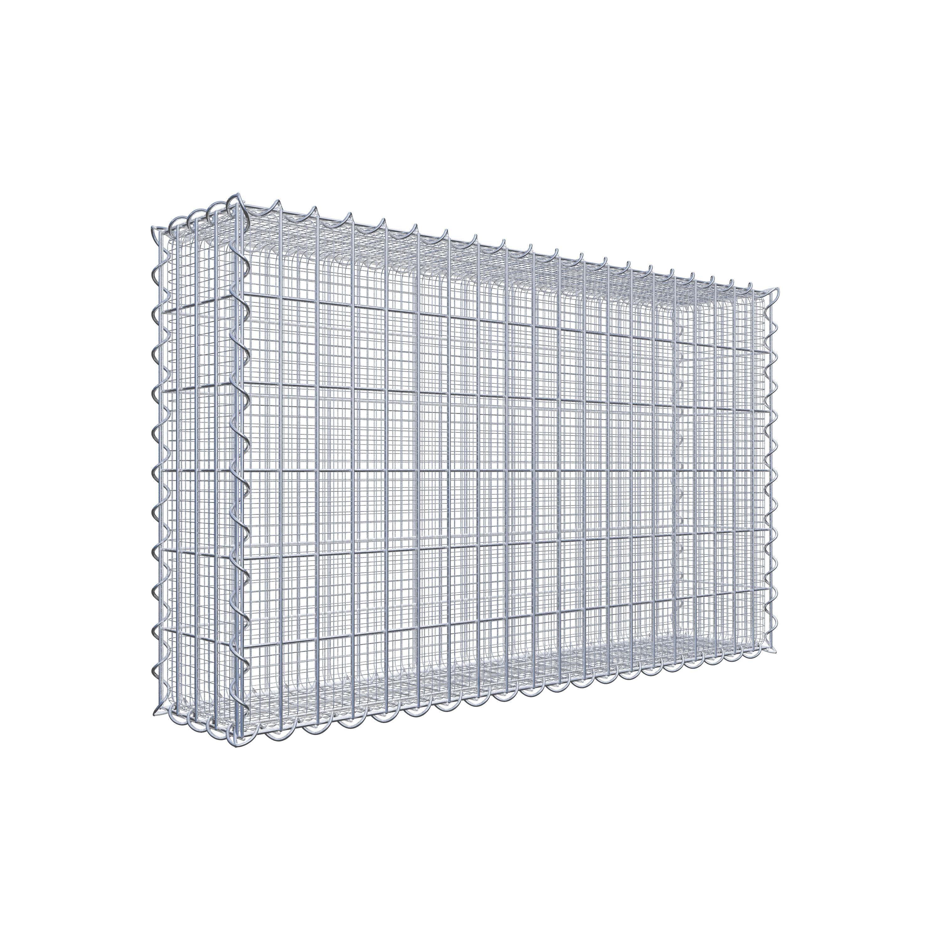 Splittgabione 100 cm x 60 cm x 20 cm (L x H x T), Maschenweite 5 cm x 10 cm, Spirale