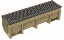 ANRI32210211748272722bobbie SF-200 Rinne Nr. 2 - L 1m, H 30 cm - 0,5% Gefälle