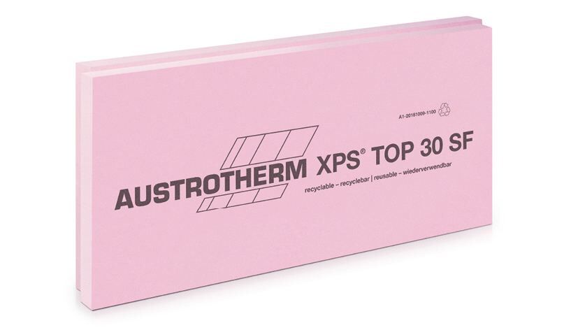 Flachdach-Dämmplatte, XPS TOP 30 SF, 1250 x 600 mm, Stufenfalz