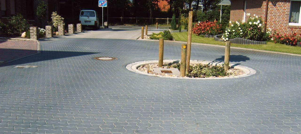 Pflasterstein Radial