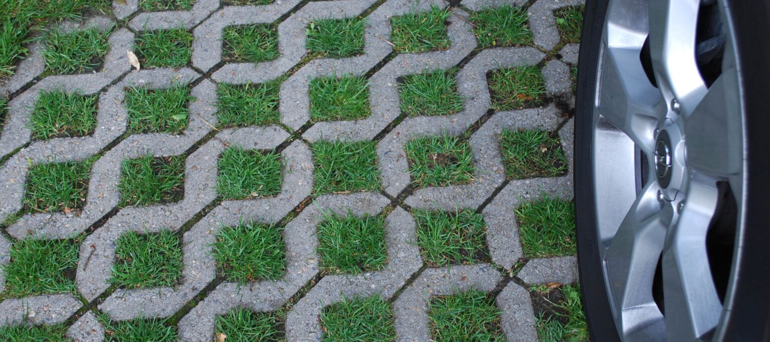 Pflasterstein Rasengittersteine