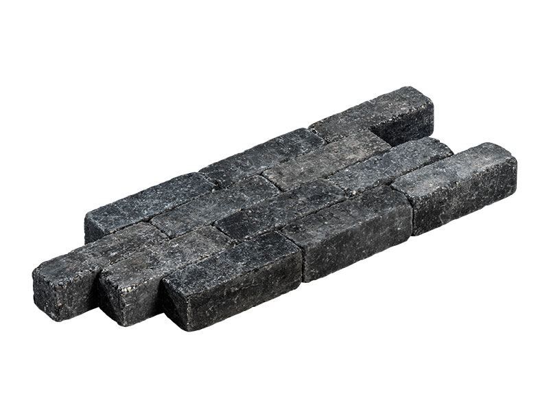 DIEPHAUS Pflasterstein ANTIK RIEMCHEN GEK. Basalt 21/7/7 CM