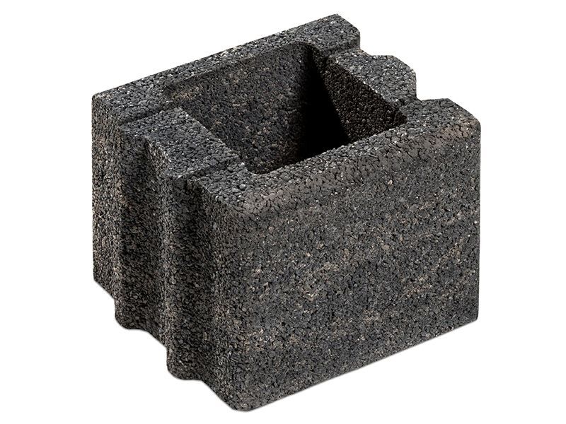 DIEPHAUS Mauerstein COLUNA Quarzit HALBSTEIN 25/25/20 CM