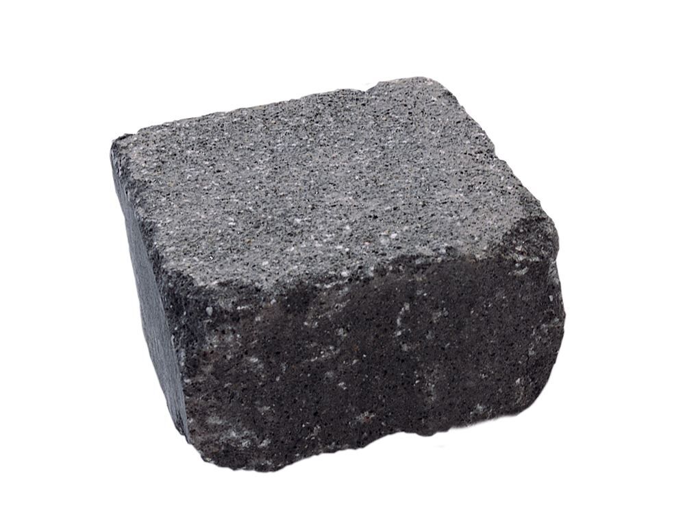 DIEPHAUS Mauerstein SIOLA-ANTIK Schwarz 25/25/15 CM PE3