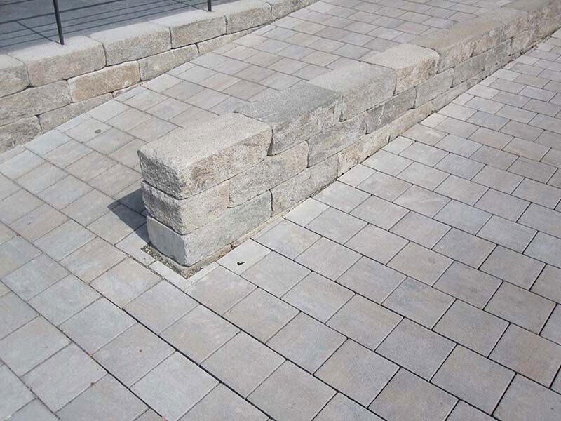 DIEPHAUS Pflasterstein CALVODRAIN Muschelkalk 21/21/8 CM PE2