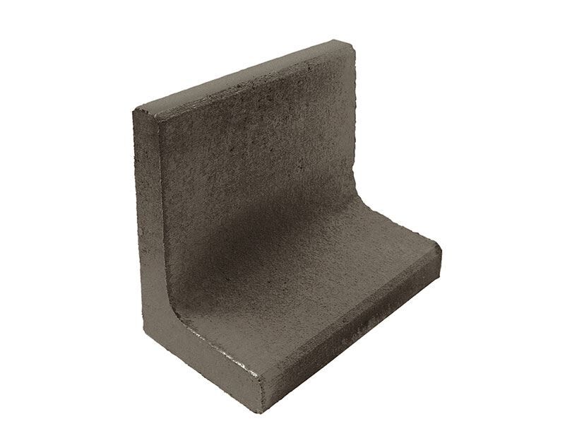 DIEPHAUS L-Stein Anthrazit 50/50/30/7 CM