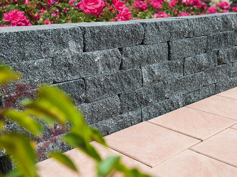 DIEPHAUS Mauerstein SIOLA- MEDIO Schwarz 42/21/12,5 PE3