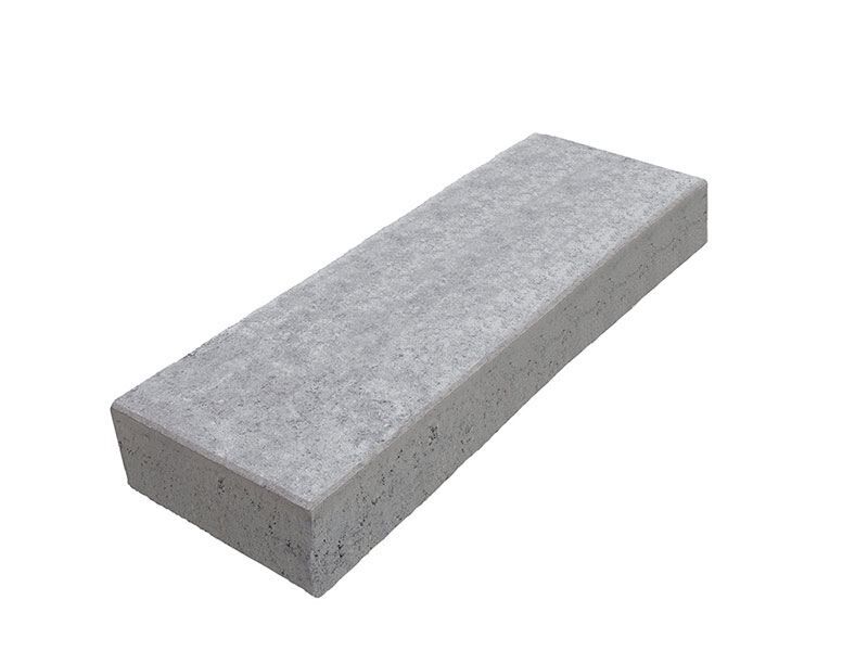 DIEPHAUS BLOCKSTUFE Grau 120/40/14 CM