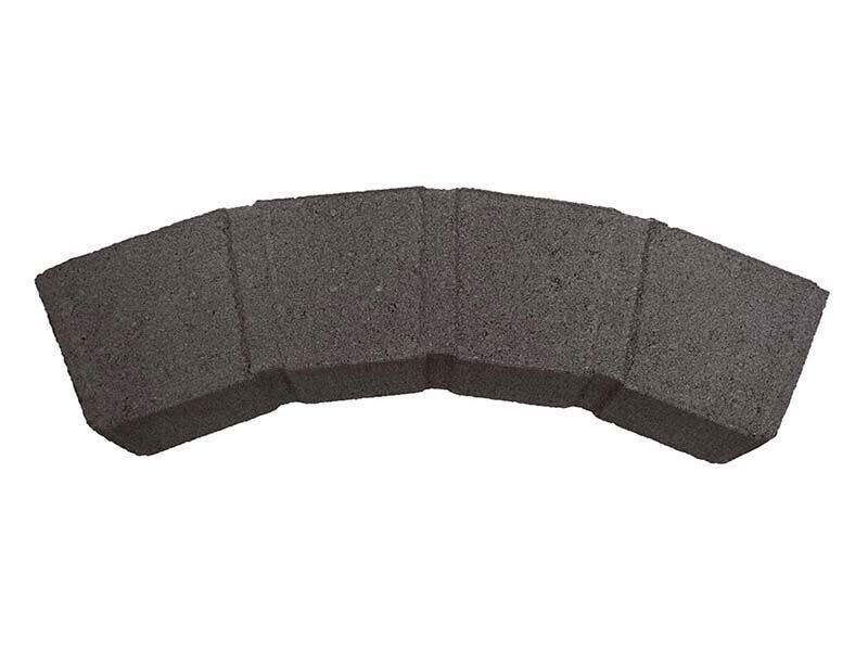 DIEPHAUS QUADROBORD GEBOGEN Anthrazit 50/11,5/8CM