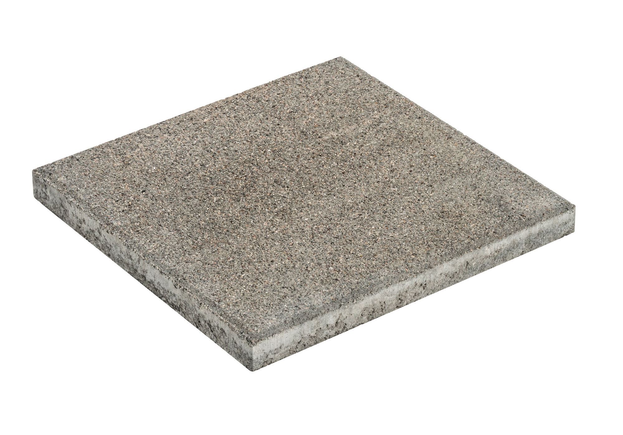 DIEPHAUS Terrassenplatte PREMIUM Quarz-Grau 40/40/4 CM