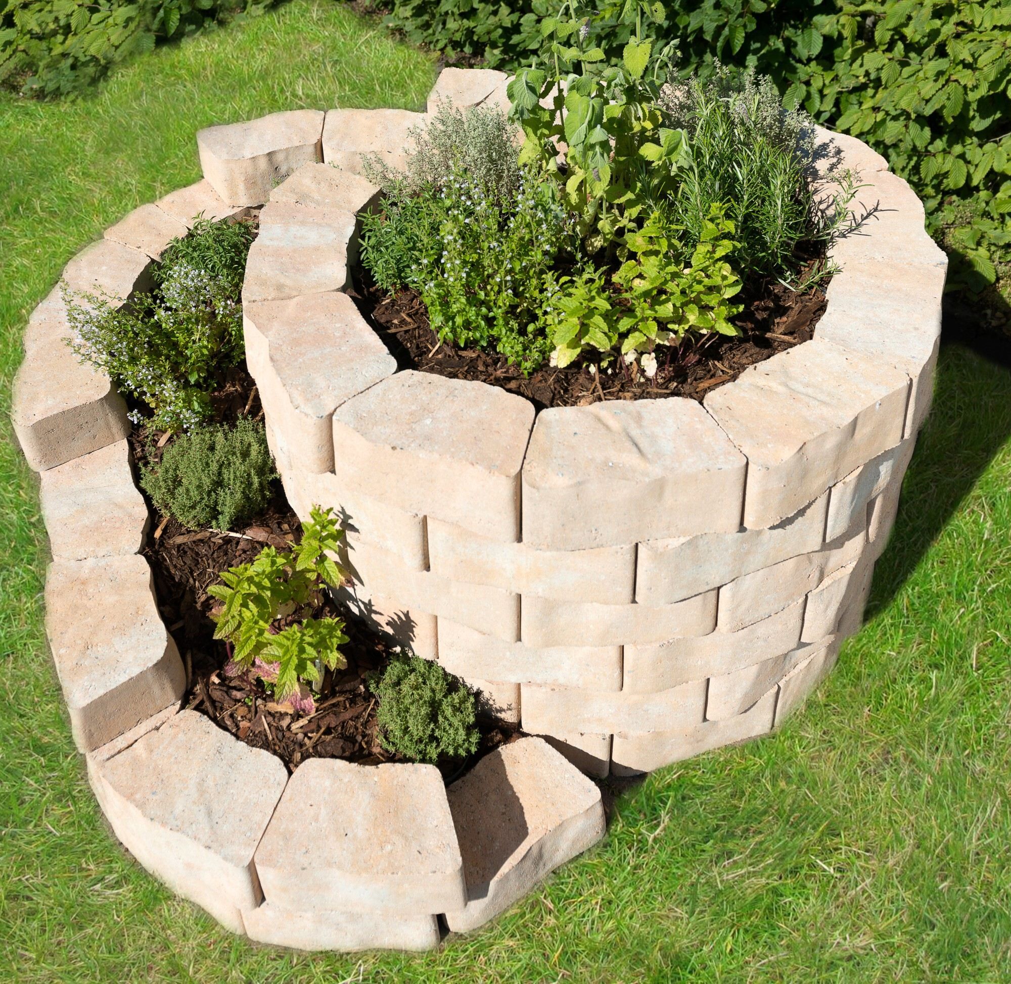 DIEPHAUS Mauerstein FLORO SCHNECKE