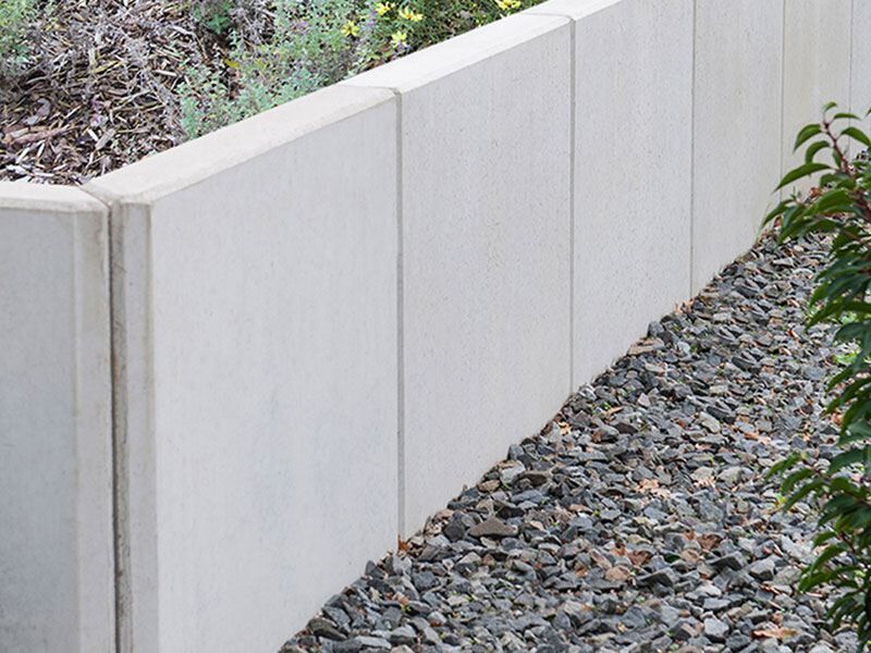 DIEPHAUS L-Stein BEWEHRT Grau 130/100/70/12 CM