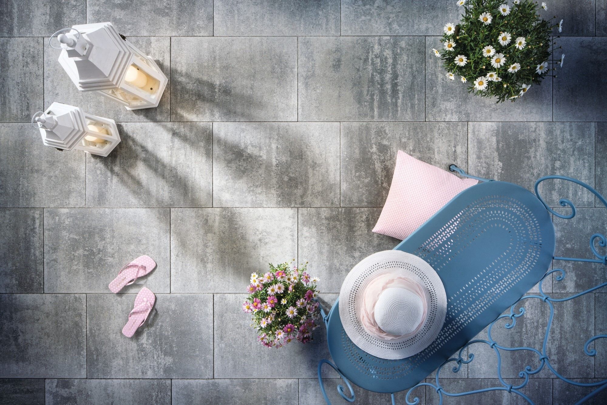 GDM.DECA light - Terrassenplatte - 600 x 400 x 50 mm