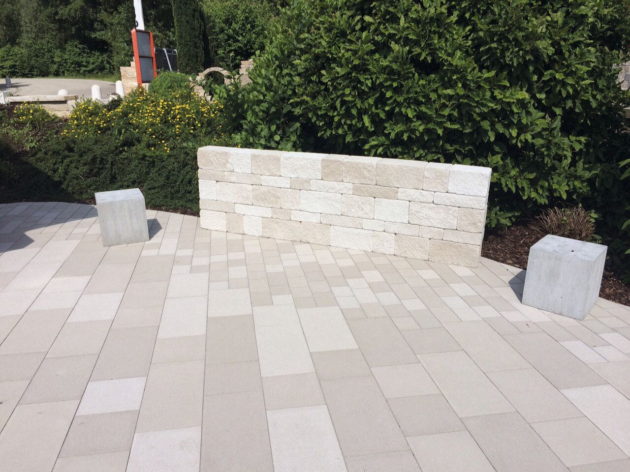 GDM.MOLINA stone proActive Kleinpflastersystem 8 cm - silco - kalkstein-hell