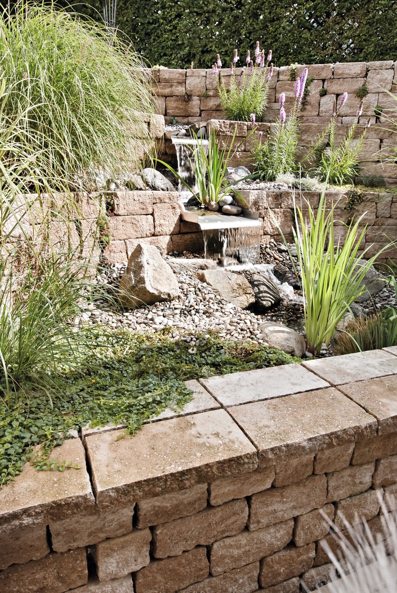 GDM.KLASSIK wall Abdeckstein 480 x 250 x 75 mm - antik - sandstein-beige