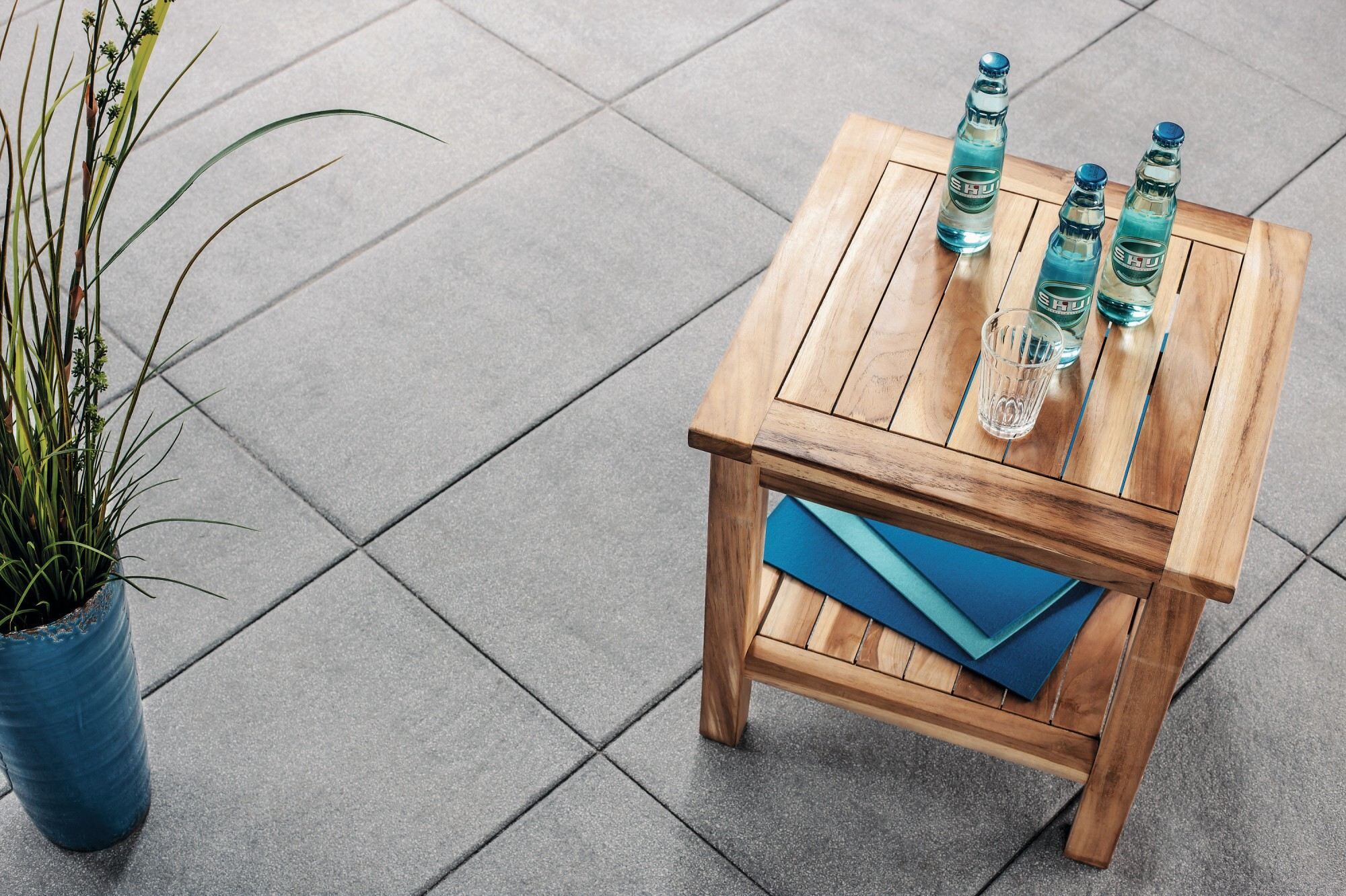 GDM.TIARO light proActive - dte100 schiefer-grau - 800 x 400 x 50 mm