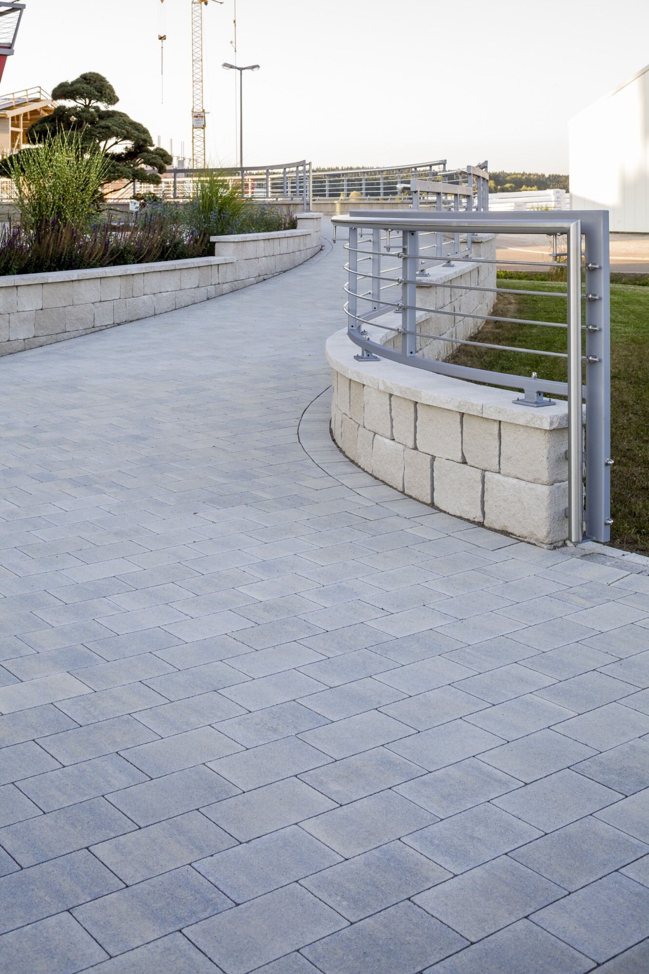 GDM.MOLINA wall Abdeckstein mit Tropfnase proActive - 400 x 280 x 50 mm - dte100 - kalkstein-mittel