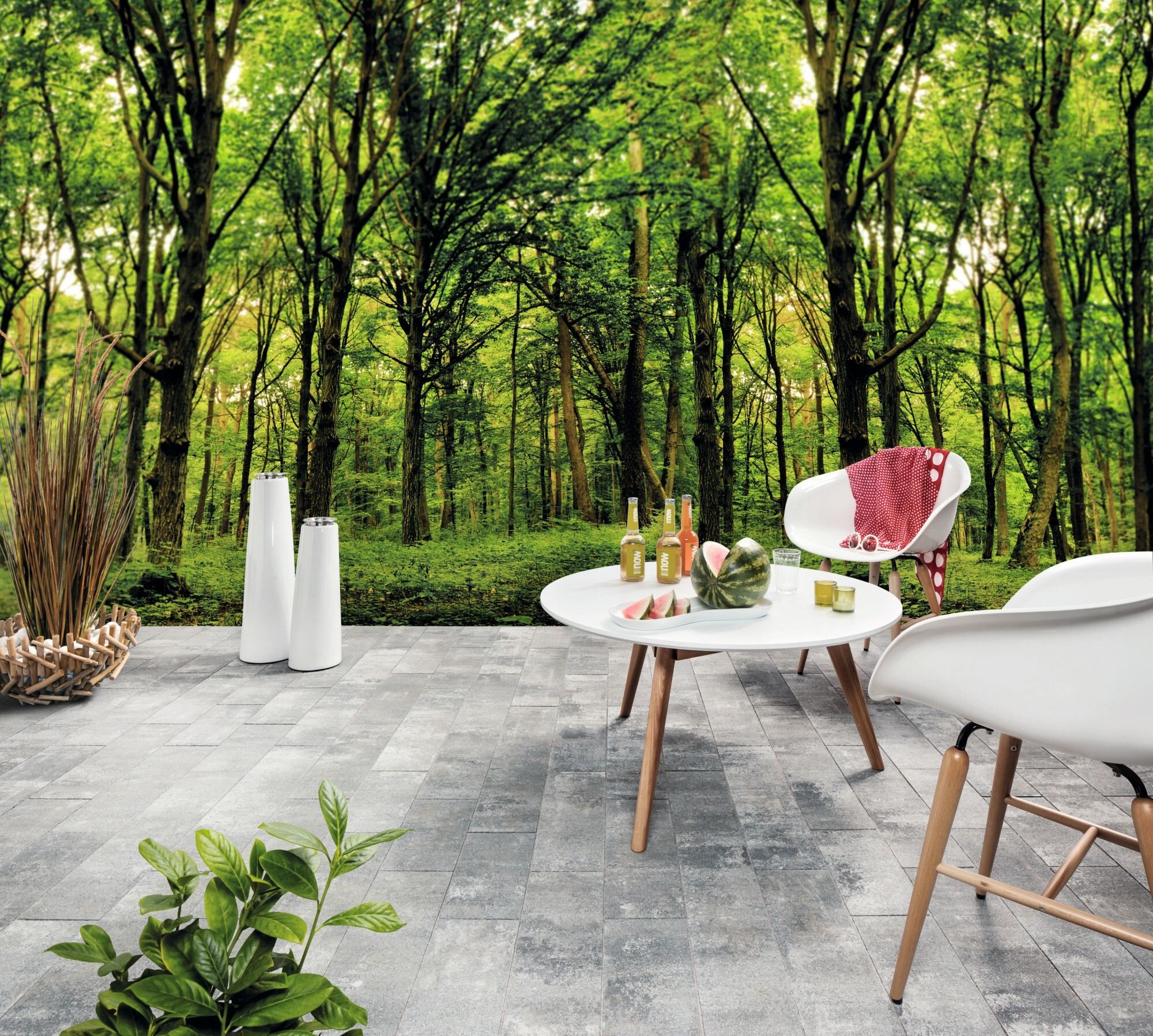 GDM.DECA stone proActive Mittelpflastersystem 8 cm - nativo - grau-schwarz