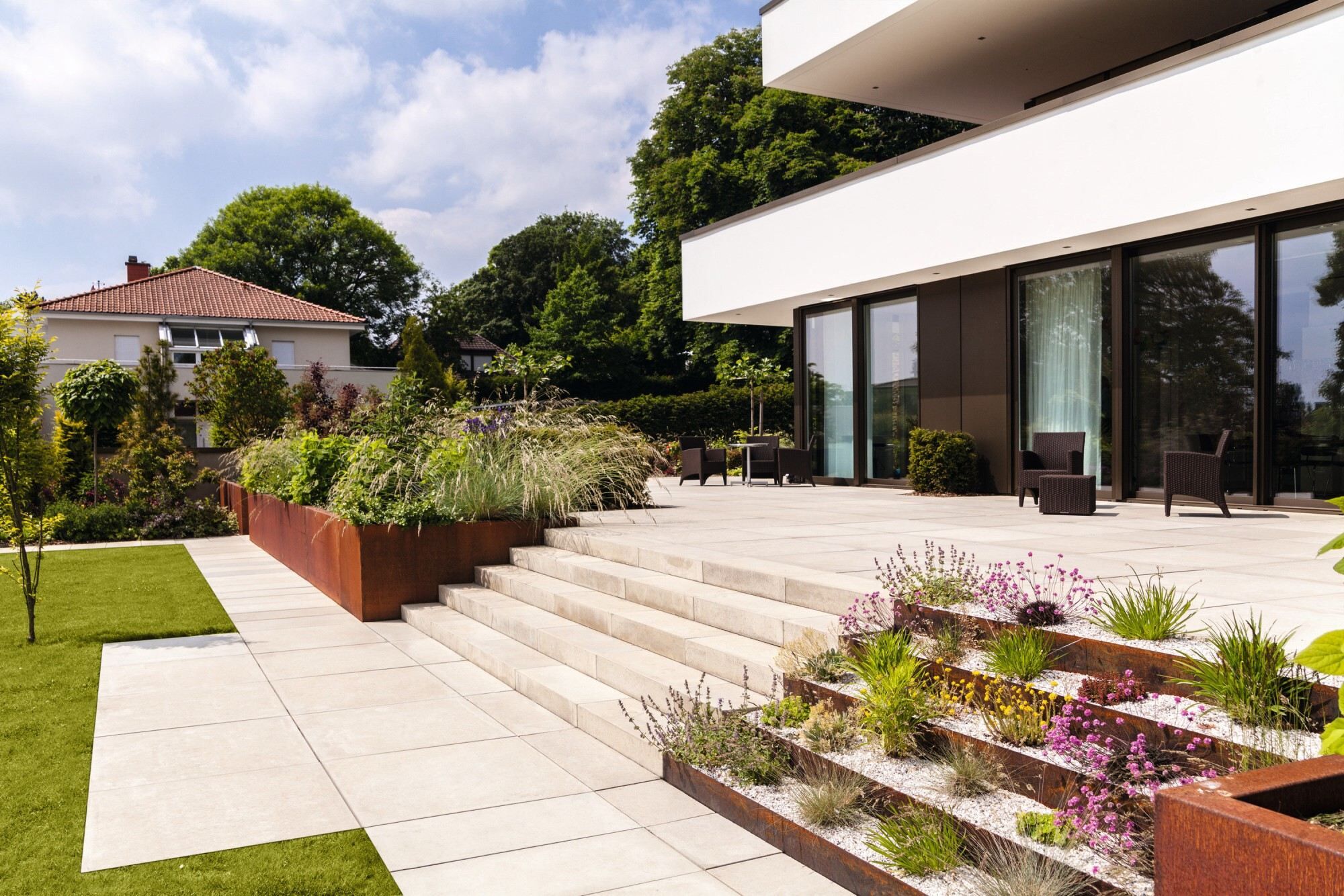 GDM.BETOLINE light 1000 x 1000 x 60 mm - sichtbeton - beige