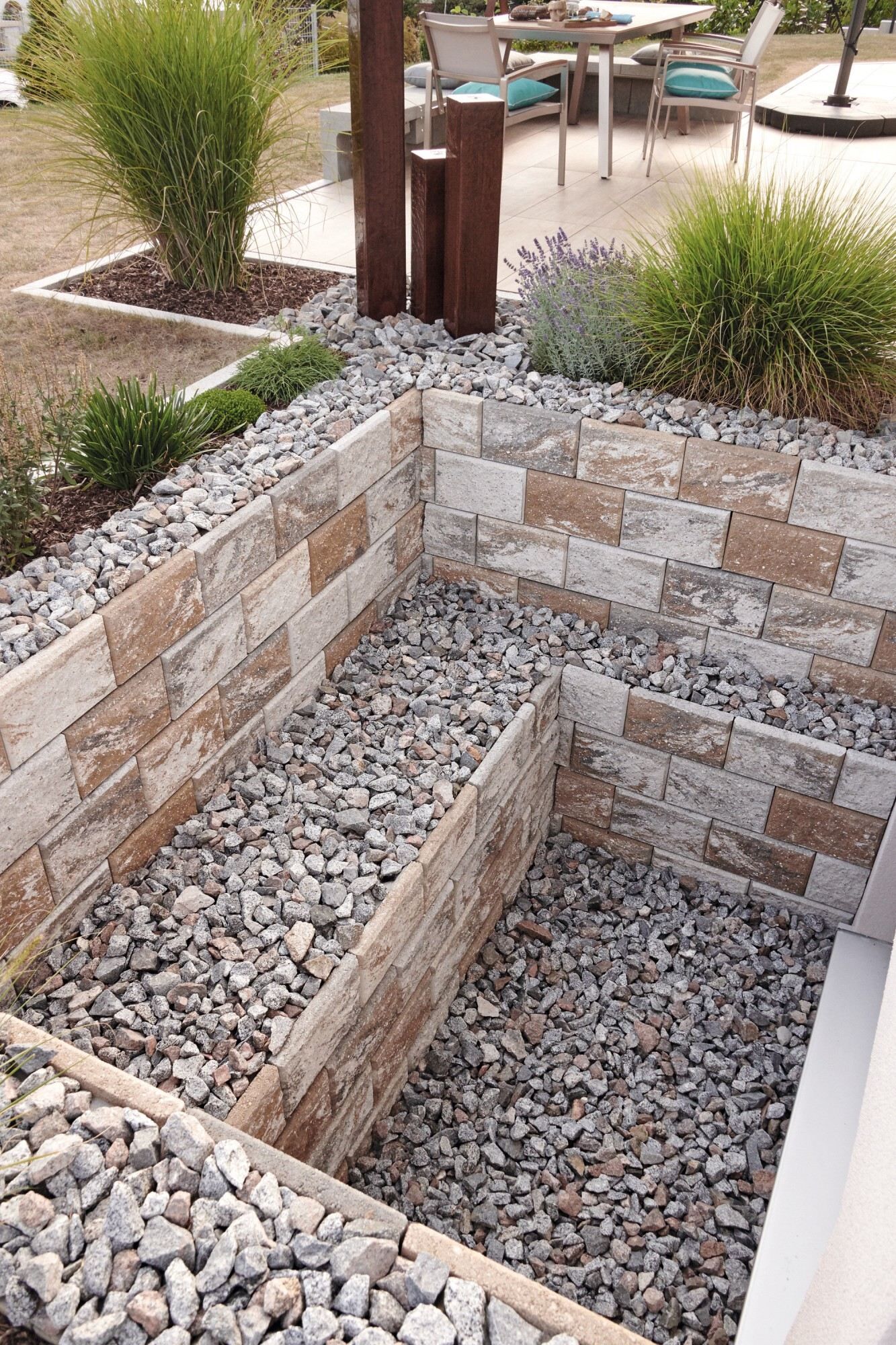 CARMINO cotto - Terrassenplatte - Eiche-Natur 600 x 600 x 20 mm