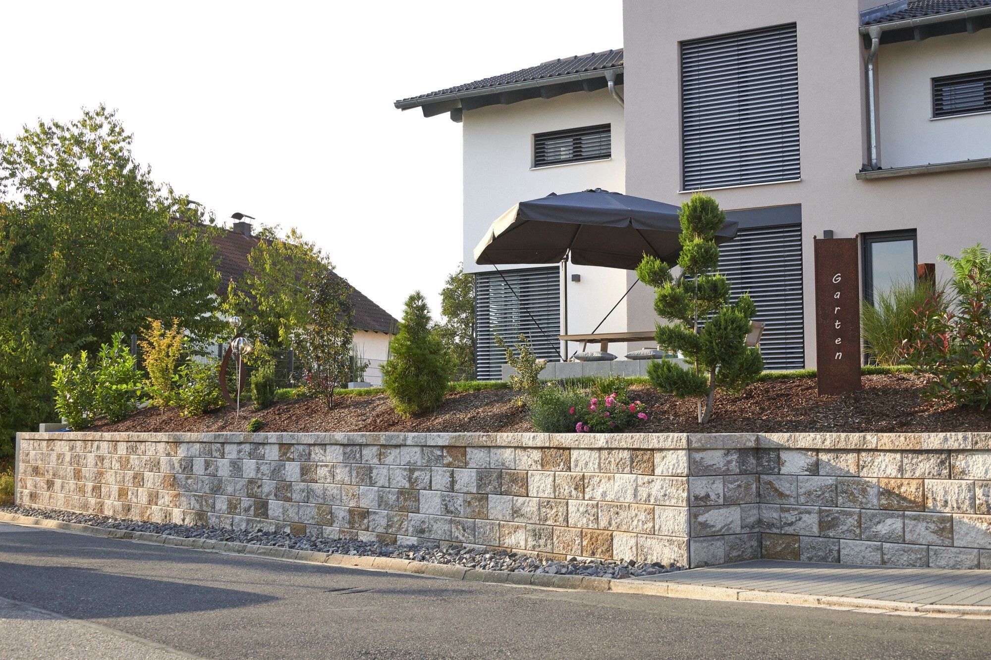 GDM.DECA stone Großpflastersystem 8 cm - nativo - muschel-kalk