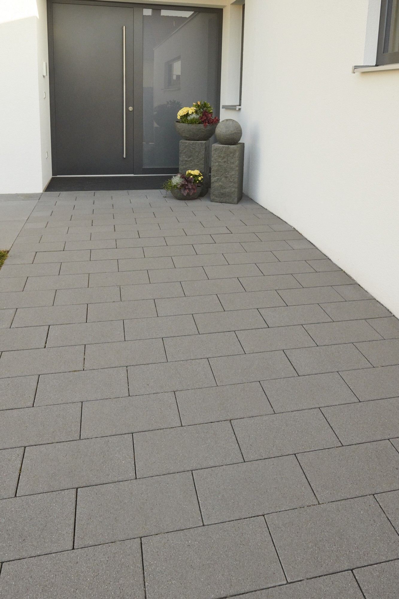 GDM.NUEVA stone 400 x 200 x 80 mm - ferro - anthrazit-uni