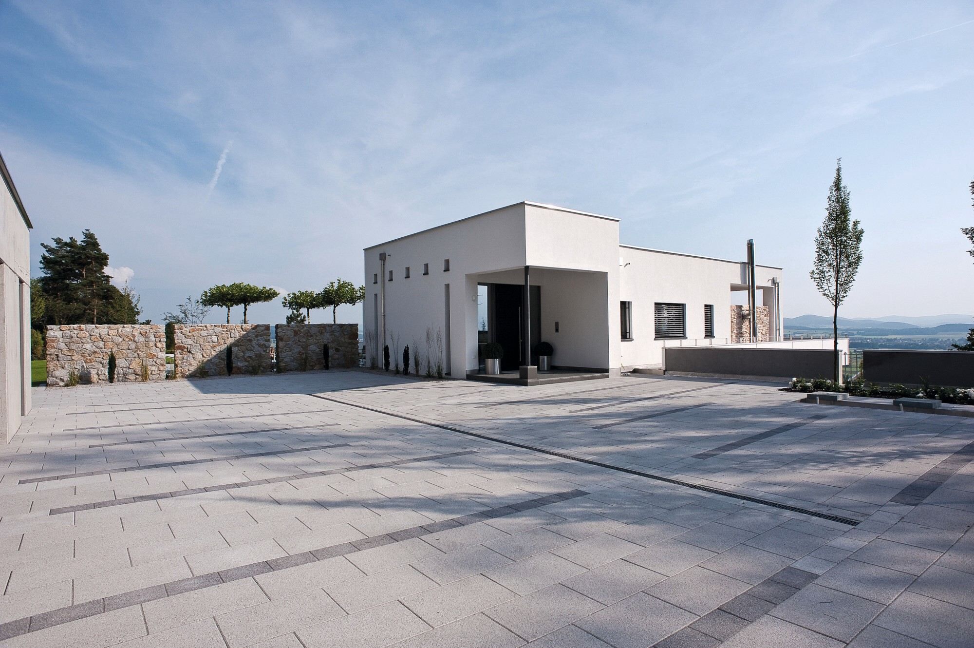 GDM.NUEVA stone 600 x 400 x 80 mm - ferro - grau-uni