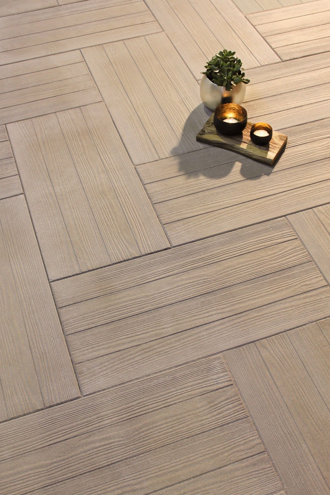 GDM.LAMARO light - Terrassenplatte - 600 x 400 x 50 mm - silco-beige