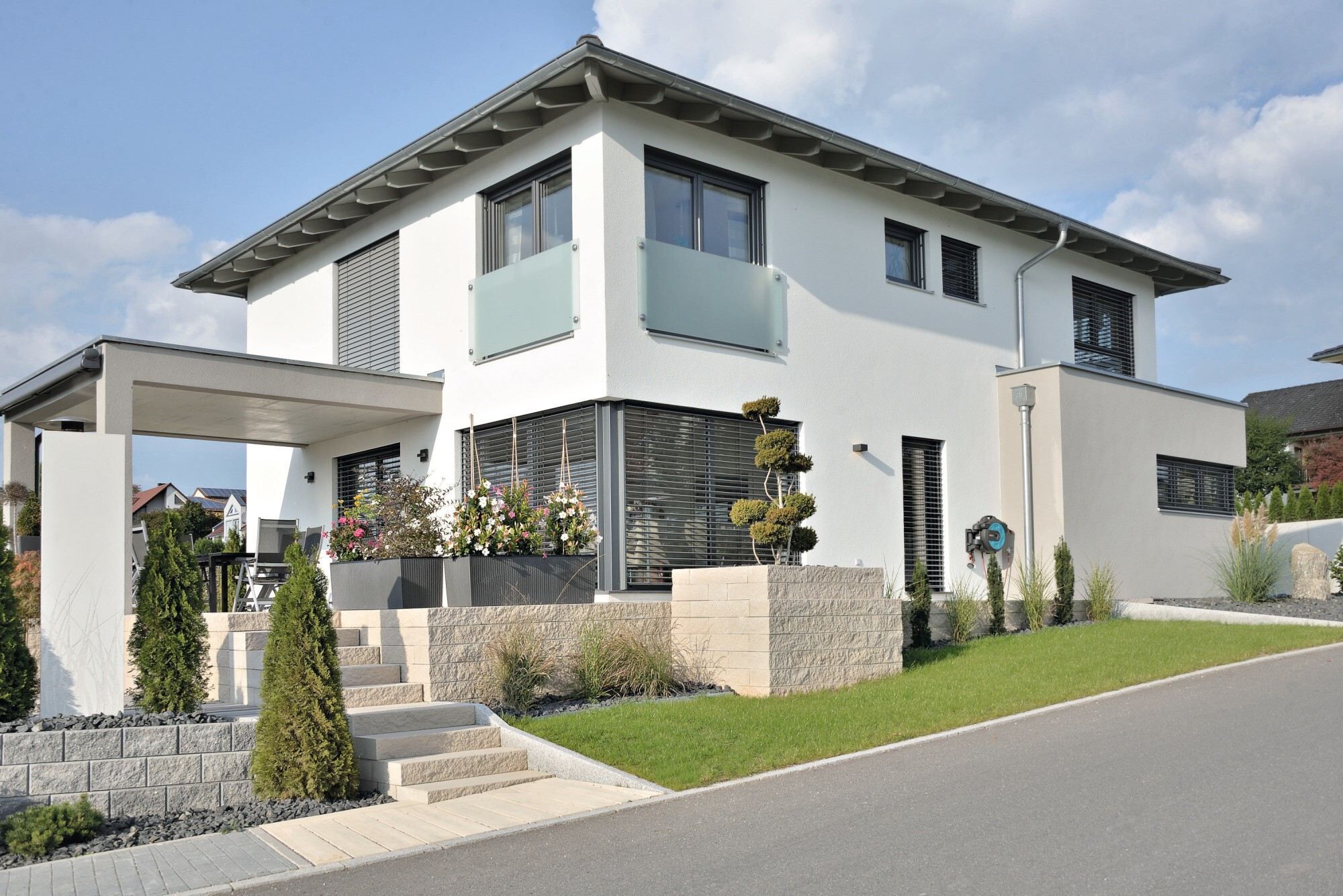 GDM.DECA stone proActive Kleinpflastersystem 8 cm - nativo - grau-schwarz