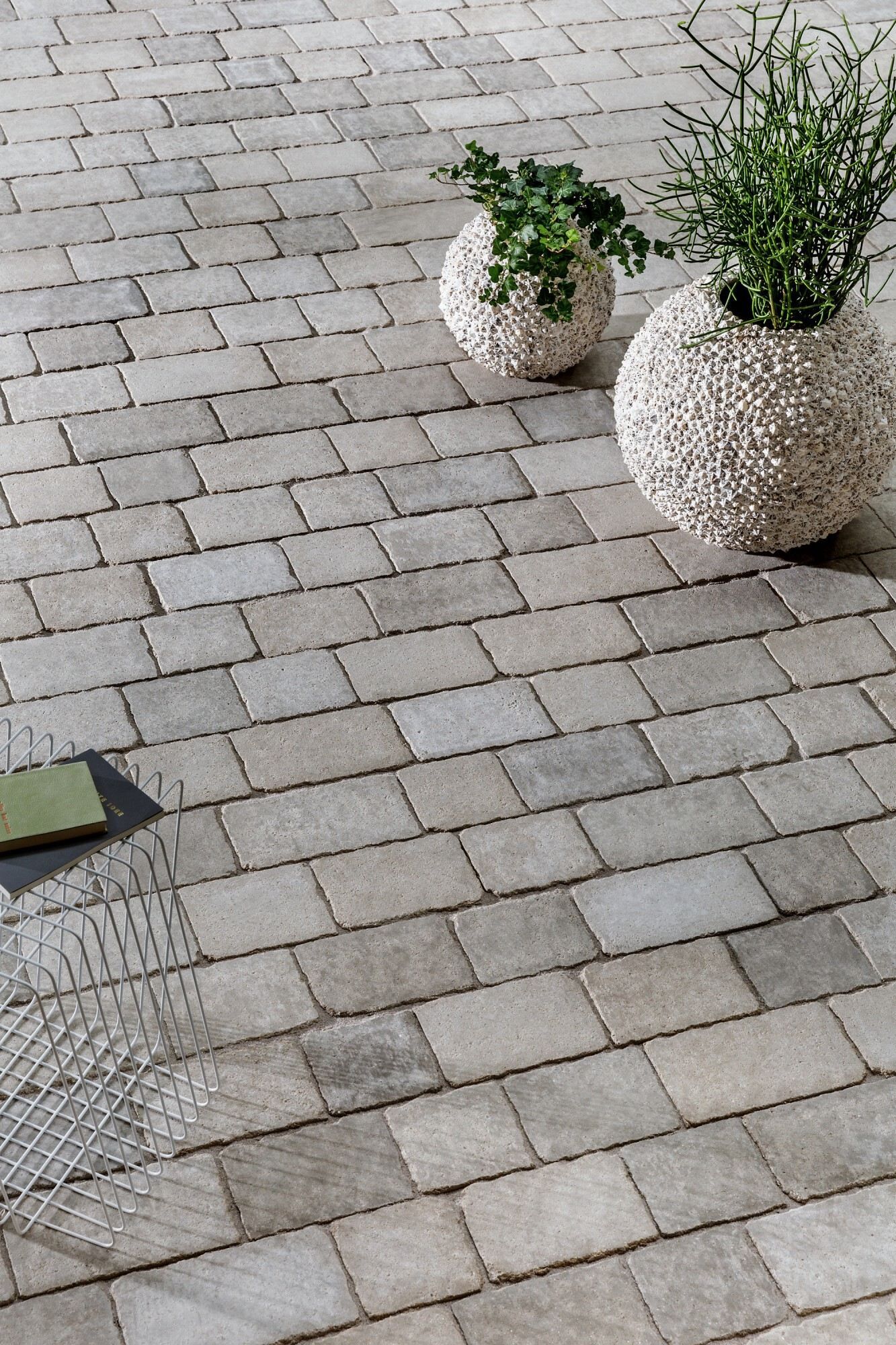 GDM.DECA stone proActive Kleinpflastersystem 8 cm - antikplus - kalkstein hell