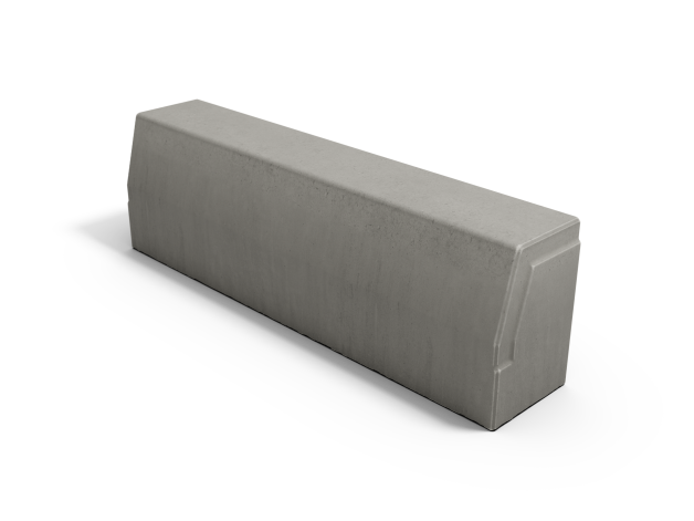 TASIKO Hochbord Grau Typ KS2-7