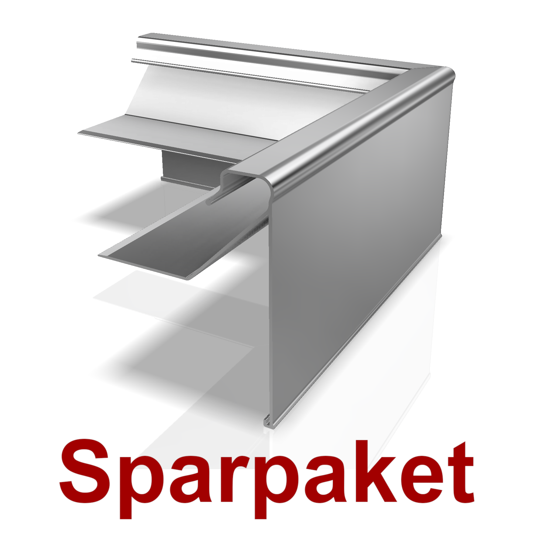 SBK - Zweiteiliges Dachrandabschlussprofil - Sparpakete Außenecken