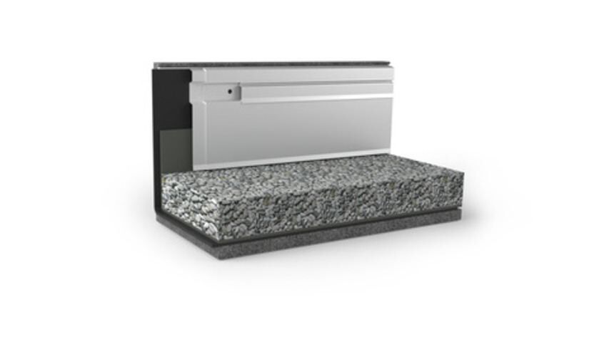 PT-Blende in Längen Balkonfußleiste / Trittschutzprofil