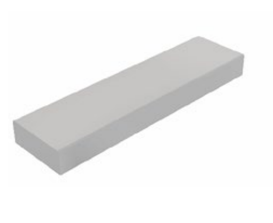 Blockstufen gesandet, Sichtbeton grau