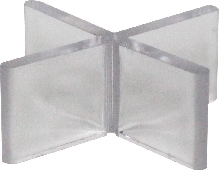 Fugenkreuz Kunststoff FK-A, 3x19 mm Fuge, Transparent (100 Stk.)