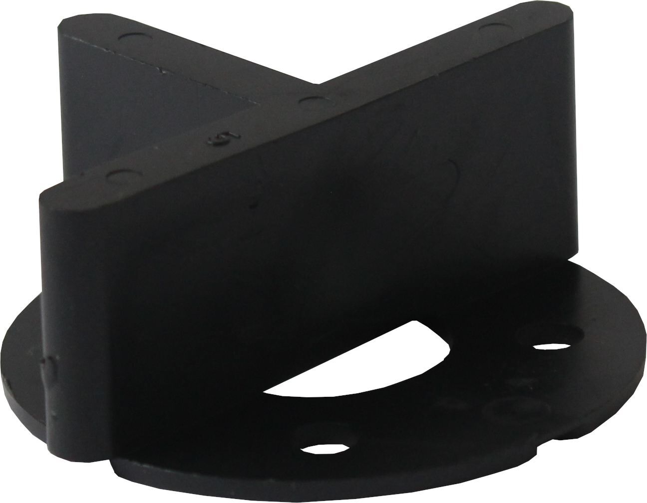 Fugen T-Stück Kunststoff mit Bodenplatte FK-BT, 5x22 mm Fuge, ⌀50 mm (100 Stk.)